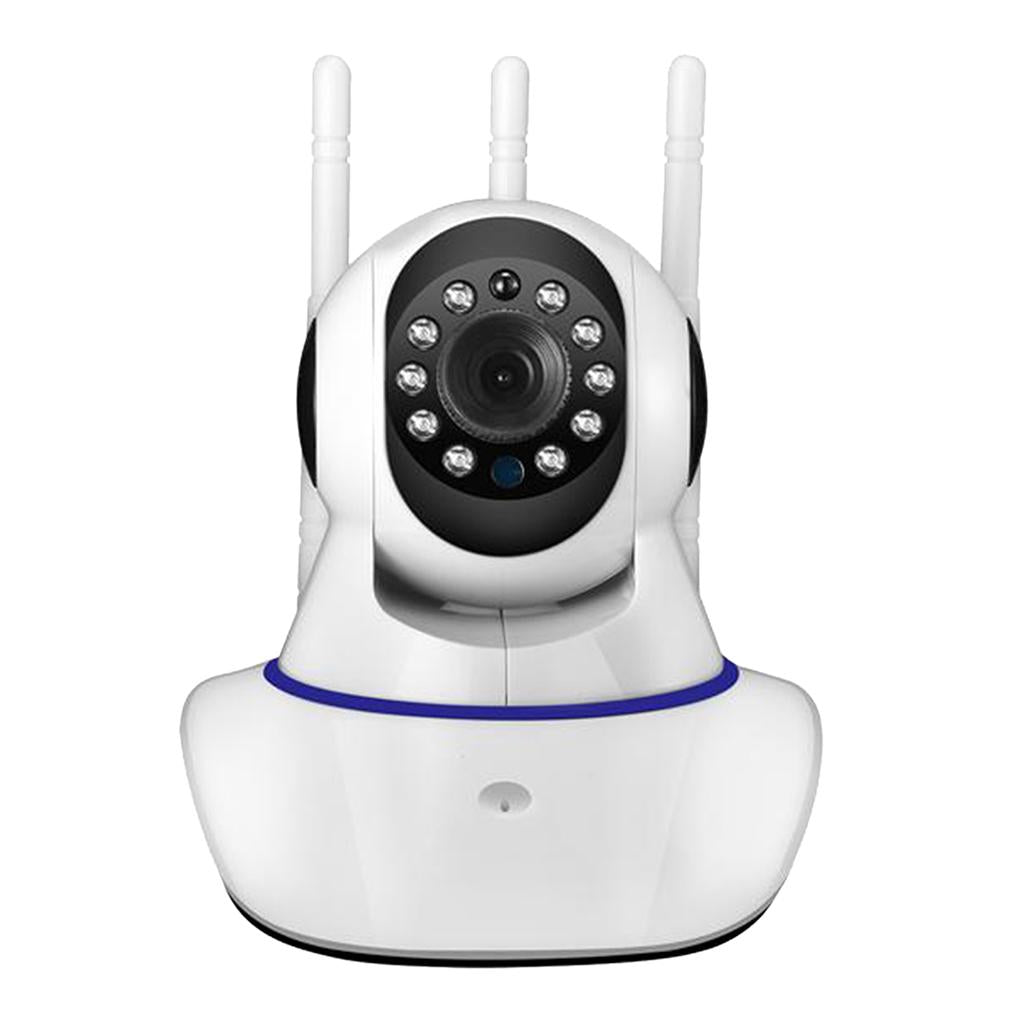 Maxbell Three-antenna Wireless HD 720P WiFi Indoor IP Camera Home Security IR Webcam
