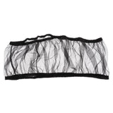 Maxbell Bird Cage Net Cover Mesh Bird Seed Catcher Guard Net Cover Shell Skirt Trap Black L