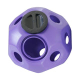 Maxbell Fun 15.7" Horse Treat Ball Horse Toys Feed Ball Feeding Toy Multipurpose Purple