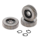 Maxbell 3Pcs 36 Teeths Planetary Gears Accessories for Bafang Motor Steel Grey