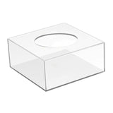 Maxbell Transparent DIY Cake Refillable Board Base for Birthdays Parties Decoration 25cm