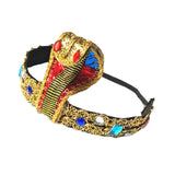 Maxbell Egypt Queen Headdress Fashion Crown Theme Costume for Wedding Event Prom