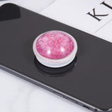 Maxbell Glitter Dynamic Starry Sky Sand Popular Phone Holder Finger Ring  Pink