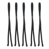 Max 5 Pieces Anti-slip Sports Glasses Strap Sunglasses Eyeglasses String Black