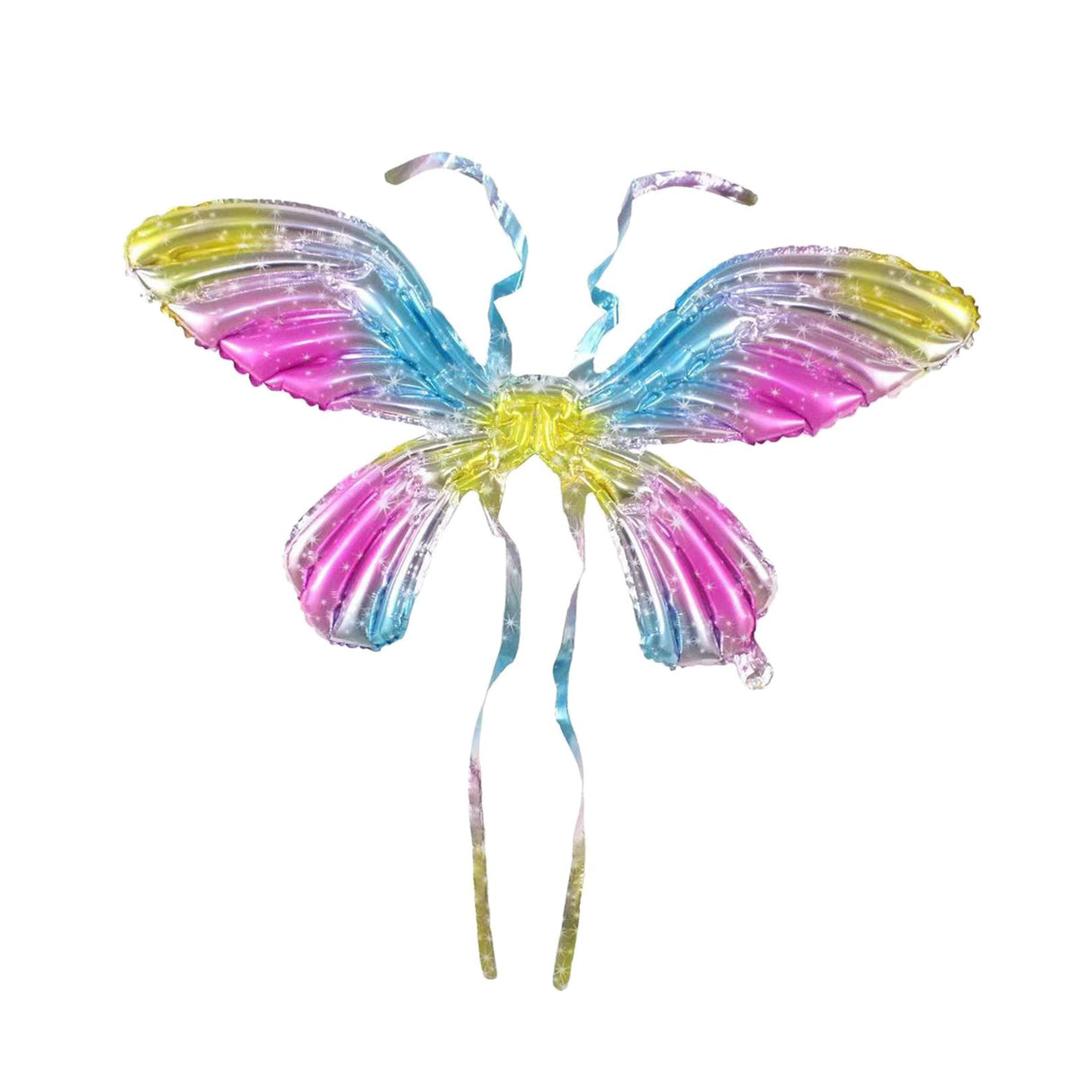 Maxbell Butterfly Fairy Balloon Prop Angel Children for Halloween Xmas Backdrop Multicolor