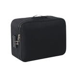 Maxbell Document Organizer with Zipper Storage Pouch for Office Travel  Black