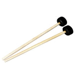Maxbell 2Pcs Drumsticks Percussion Accs Multipurpose Wear Resistant for Hand Drum Black