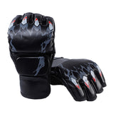 Maxbell Boxing Gloves Breathable Protective Gear for Men Women Punching Bag Sparring Claw Of Tiger and Black