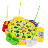 Maxbell Kids Electric Musical Fishing Toy with 24 Fishes, Pretend Role Play Toy