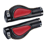 Maxbell 1 Pair Bike Handlebar Grips Ergonomic Non-slip MTB Road Bicycle Red