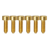 Maxbell Electric Guitar Bridge Saddles Locking String Screws for Guitar Repairing Aureate