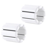 Maxbell 2x Wrist Weights Arm Weights Set for Adults Kids Women Men Strength Training White 1Pound