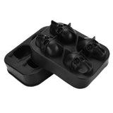 Max 3D Silicone Ice Cube Maker Tray Skull Shape Chocolate Icecream DIY Mould Box