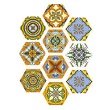 Max 10pcs Floor Stickers PVC Tile Stickers Removable Wall Stickers Home Decor A