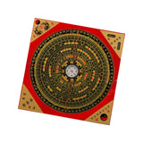 Maxbell Feng Shui Compass Luo Pan Bagua Square Luopan for Hiking Camping Backpacking 18.5cm