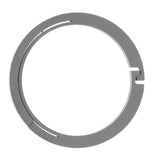 Max Titanium Ring Buckle Round Snap Hook Keychain Carabiner Clip 22mm Silver