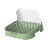 Maxbell Indoor Dogs Potty Train Pads Durable Dog Toilet for Small Dogs and Male Dogs Green