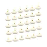 Maxbell 30Pcs Unscented Floating Candles Tealight Candles for Weddings Christmas
