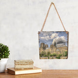 Max Wood Notre Dame de Paris Decoration Wooden Hanging Plaque Sign  Style 1