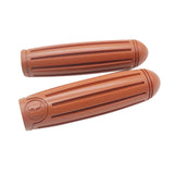 Maxbell Maxbell Set of 2 Bike Handlebar Grips Soft Rubber for bike Mountain Folding Bikes Brown