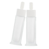 Max 2pcs Empty 30ml Glass Dropper Bottles for Essential Oils Serum Perfume White