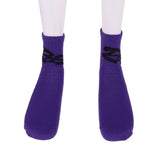 Maxbell Child Cotton Warm Socks Stockings for Winter Ski Snow Roller Skating Purple