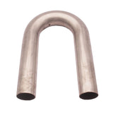 Max Maxb 1.5" 38mm Car Auto Stainless Steel 180 U Shaped Mandrel Bend Exhaust Pipe