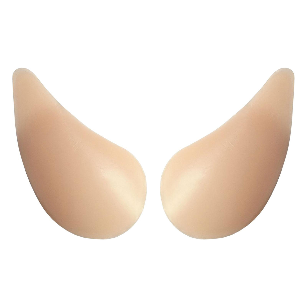 Maxbell 2Pcs Invisible Sticky Bra Reusable Push up for Shirts Evening Dress Swimwear A 16.5X10CM