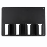 Maxbell Wall Mount Hair Color Holder Rack Salon Hair Dyeing Tubes Storage Organizer
