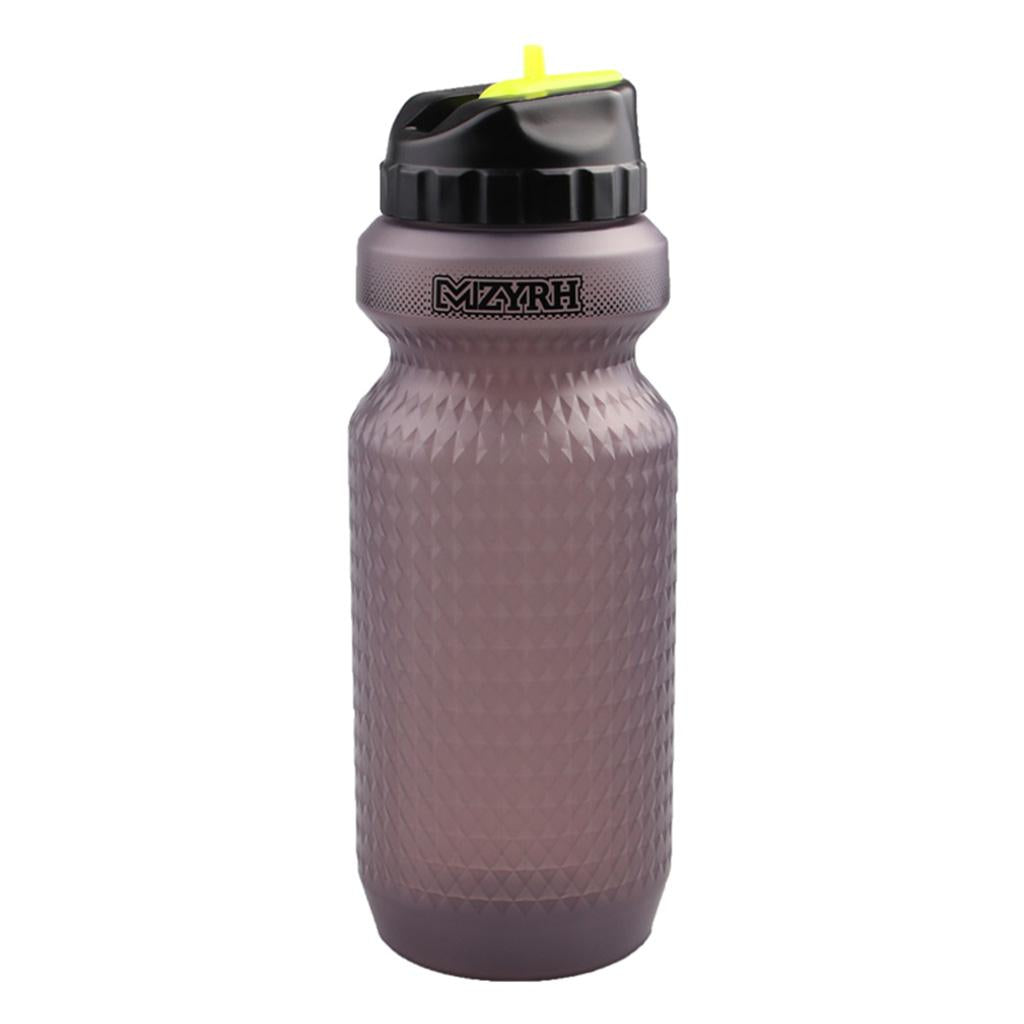 Maxbell Bicycle Kettle Outdoor Cycling Sport Portable Squeez Water Bottle Black Cap