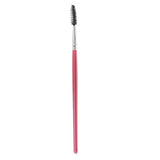 Max Nylon Mascara Wands Wood Handle Makeup Eyelash Extension Brush Silver,Rose