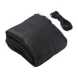 Maxbell Trampoline Replacement Net Safety Enclosure Net Protection Weather Resistant 12ft 6 poles