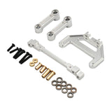 Maxbell Steering Components 1/8 Truck Buggy Vehicles Model Crawler for km Tank 300 Silver