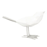 Maxbell Resin Simple Modern Decoration Origami Bird Ornaments Birthday Gifts Silver