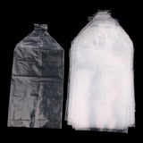 Max 50 Pcs Ornamental Fish Transport & Transfer Plastic Bags Weld Seal 24x50cm