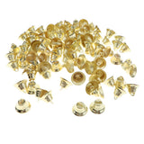 Maxbell 100 PCS Metal Trumpet Jingle Bells DIY Christmas Decor Crafts Toy 20mm