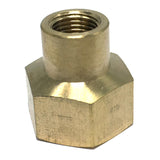 Max 1 Pc Female Thread Straight Brass Adapter DN10xDN6