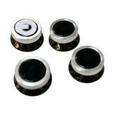 Maxbell Timbre and Volume Speed Control Knobs Replacements Electric black