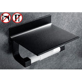 Maxbell Paper Tissue Holder and Multi-Purpose Shelf for Bathroom Metal Wire Design