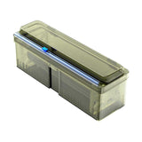 Maxbell Food Wrap Dispenser Slider Cutter Kitchen Organizer for Cling Film Tin Foil