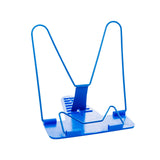 Maxbell Multipurpose Book Holders Metal Stable Portable for Dormitory Study Tabletop Blue