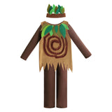 Maxbell Children Tree Costumes Headdress Vest Romper for Halloween Show Festival XL