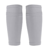 Maxbell Calf Compression Socks Leg Sleeve Running Sport Support Stockings L Gray