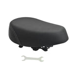 Maxbell Comfort E Bike Saddle Cushion Outdoor Riding Wide Mountain Road Bike Seat Black