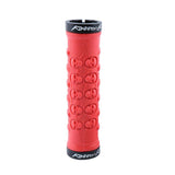 Maxbell Bike Handlebar Sleeve Rubber Bicycle Lock on Anti slip Grip Red Skull