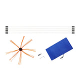 Maxbell Chimney Cleaner Flexible Dryer Lint Brush Kit with Rods for Fireplace 4M
