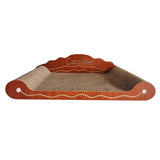 Maxbell Cat Scratcher Bed Mat Corrugated Cardboard Furniture Protector Curved Design Style B