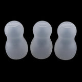 Maxbell Plastic Makeup Blender Sponge Storage Travel Case Organizer Carrying Case 3x