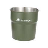 Maxbell Stainless Steel Mug Portable Lightweight Coffee Tea Water Cup for Travel BBQ Green