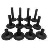 Maxbell 12 Pcs Durable Cymbal Sleeves Musical Accessoires for Cymbal Replacement